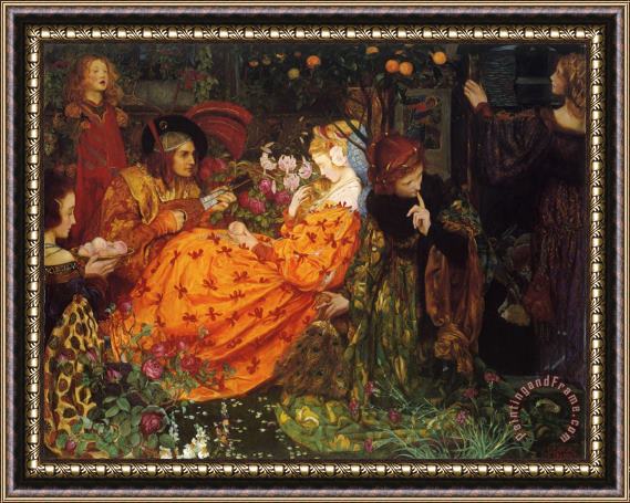 Eleanor Fortescue Brickdale The Deceitfulness of Riches Framed Print