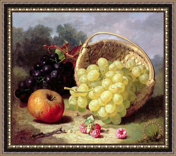 Eloise Harriet Stannard Still Life with Fruit 1873 Framed Painting