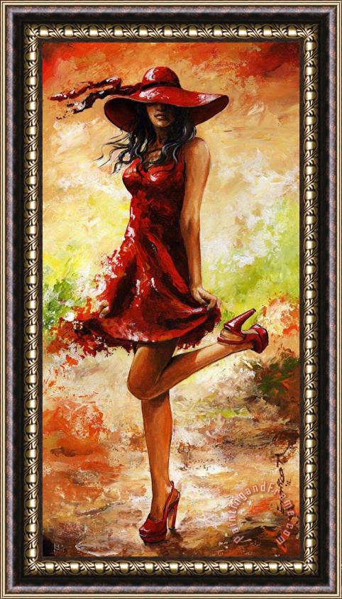 Emerico Toth Spring breeze Framed Painting