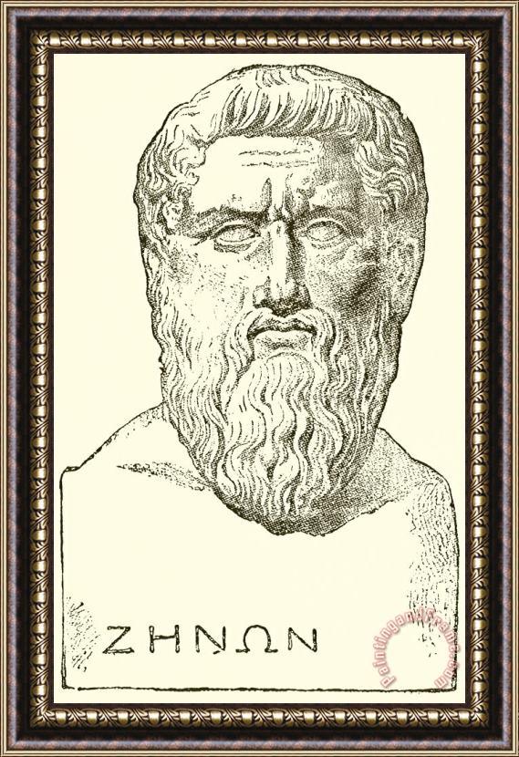 English School Plato Framed Print