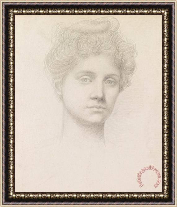Evelyn De Morgan Ethel Pickering Framed Print