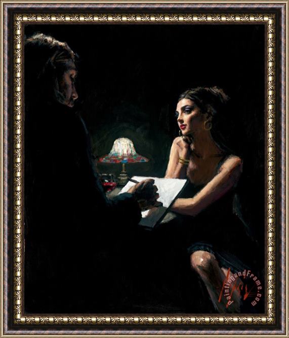 Fabian Perez The Muse Framed Painting