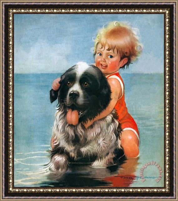Frances Tipton Hunter My Friend And Lifesaver! Framed Painting