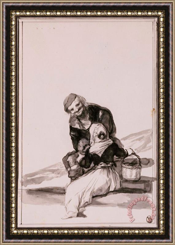 Francisco De Goya Beware of The Advice 2 Framed Print