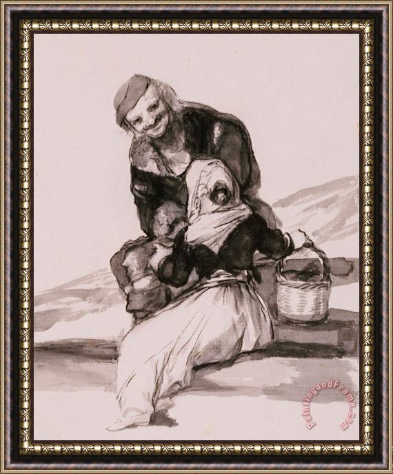 Francisco De Goya Beware of The Advice Framed Print