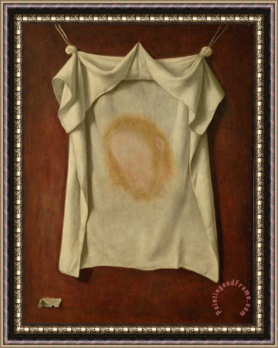 Francisco de Zurbaran The Holy Face Framed Painting