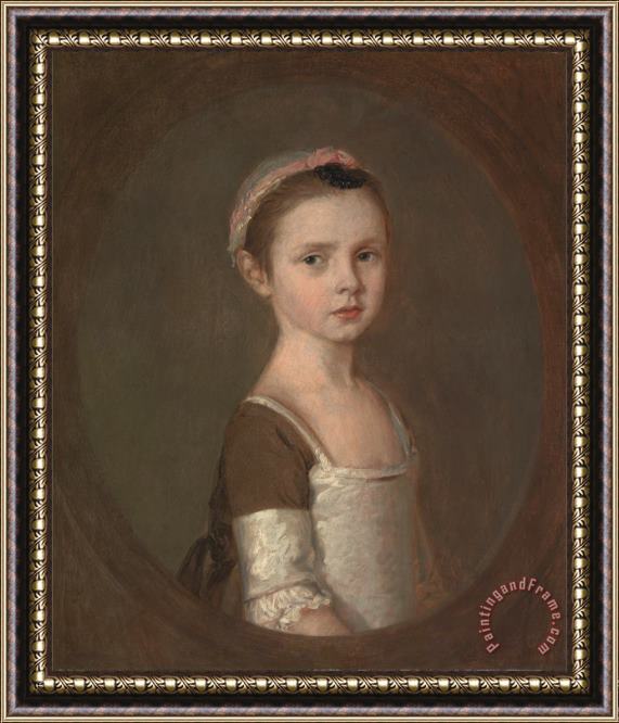 Gainsborough, Thomas Miss Susanna Gardiner (1752 1818) Framed Painting