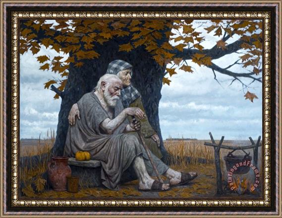 Gely Korzhev Autumn of The Ancestors Framed Print