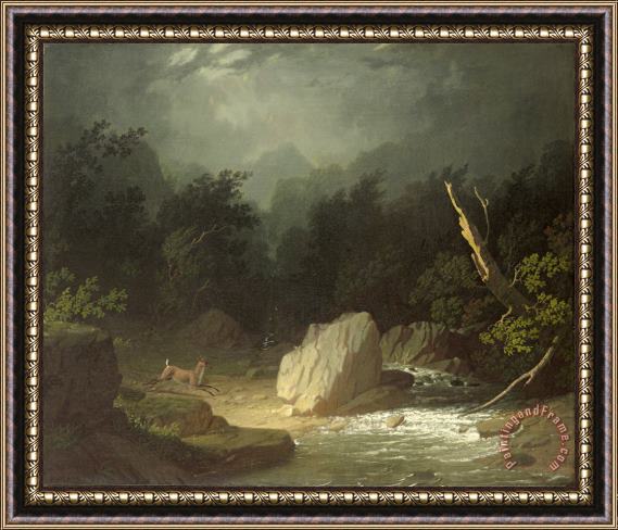 George Caleb Bingham The Storm Framed Painting
