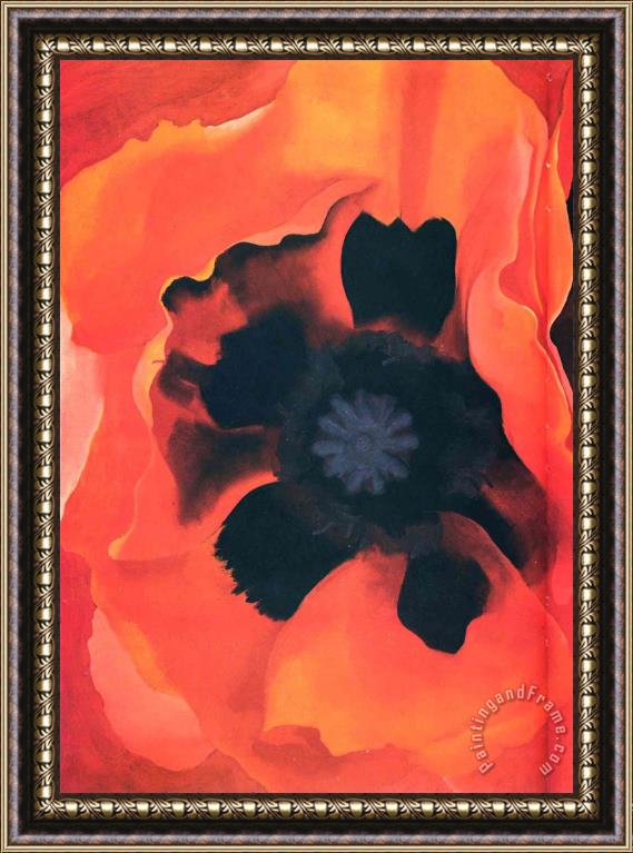 Georgia O'keeffe Poppy 2 Framed Print