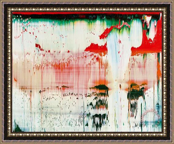 Gerhard Richter Fuji (839 37), 1996 Framed Print