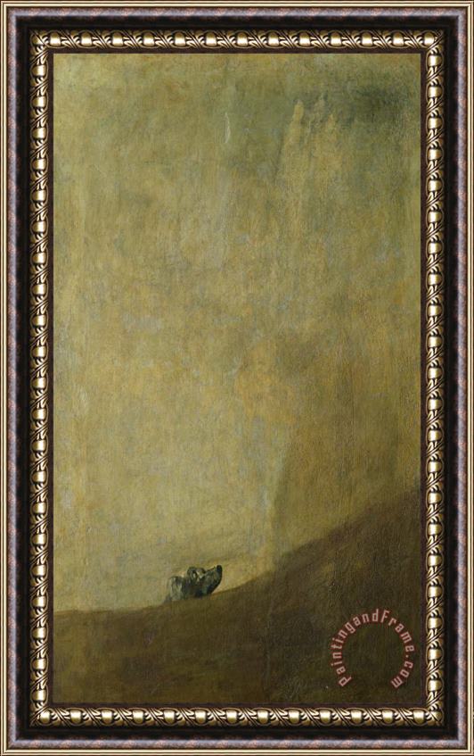Goya The Dog Framed Print