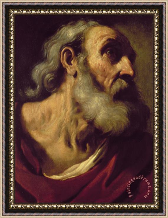 Guercino St. Peter Framed Painting