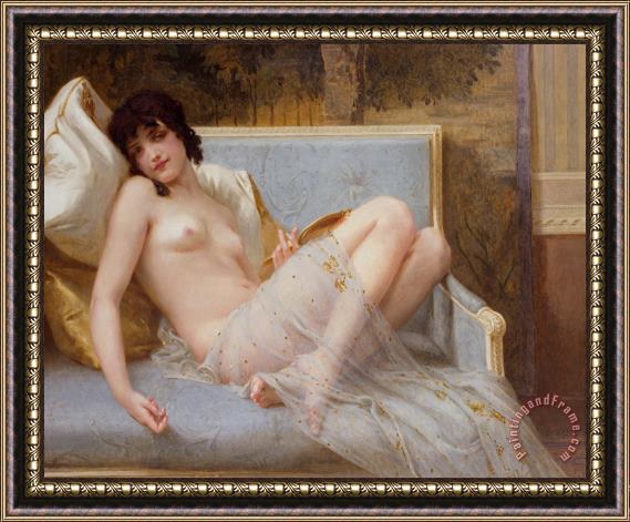 Guillaume Seignac Indolence Framed Painting