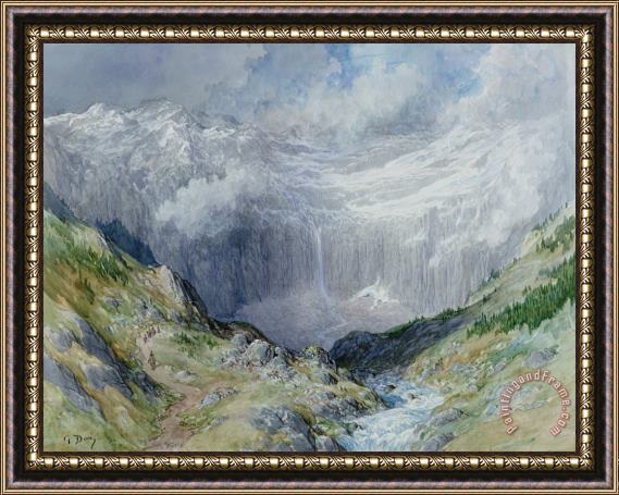 Gustave Dore The Cirque at Gavarnie Framed Painting