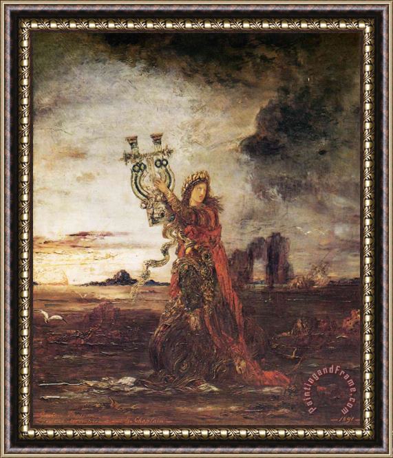 Gustave Moreau Arion Framed Painting