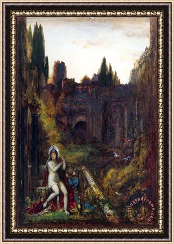 Gustave Moreau Bathsheba Framed Painting