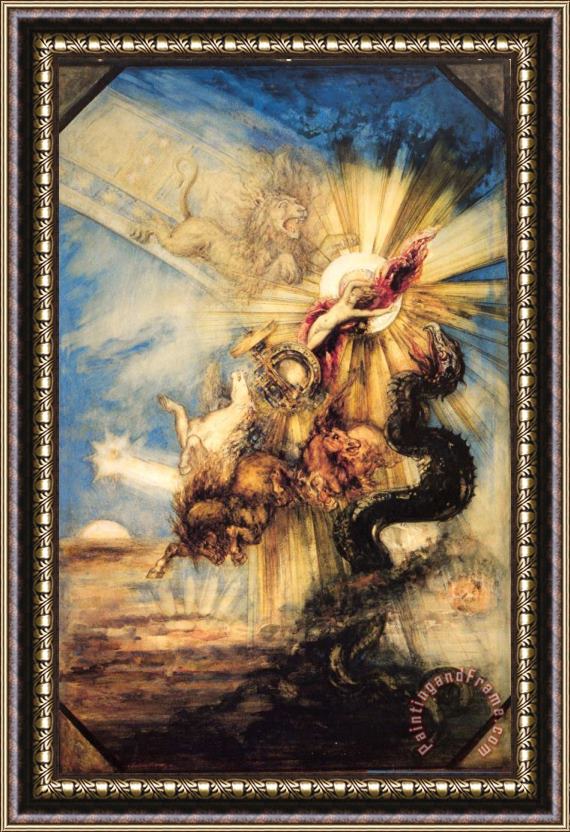 Gustave Moreau Phaethon Framed Painting