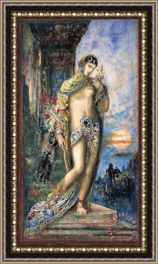 Gustave Moreau Song of Songs (cantique_des_cantiques) Framed Painting