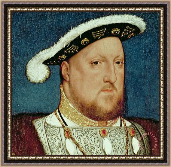 Hans Holbein the Younger King Henry VIII Framed Painting