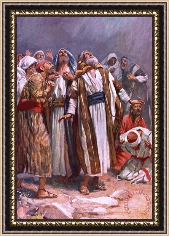 Harold Copping The Ascension Framed Print