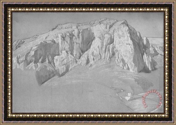 Harold Speed Monte Solaro Capri Framed Painting