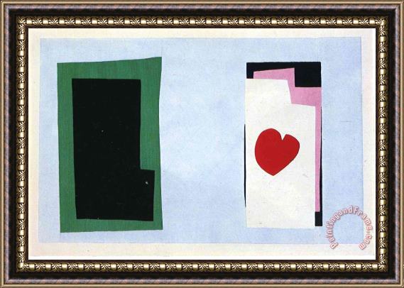 Henri Matisse Cut Outs 2 Framed Painting