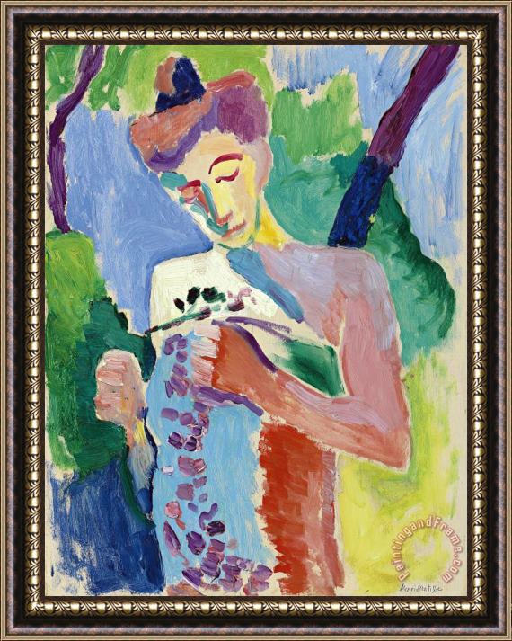 Henri Matisse Woman Framed Print