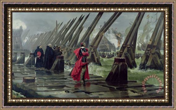 Henri-Paul Motte Richelieu Framed Painting