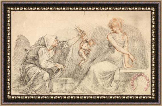 Henry Fuseli Selling of Cupids Framed Painting