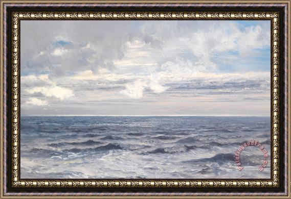 Henry Moore Silver Sea Framed Painting