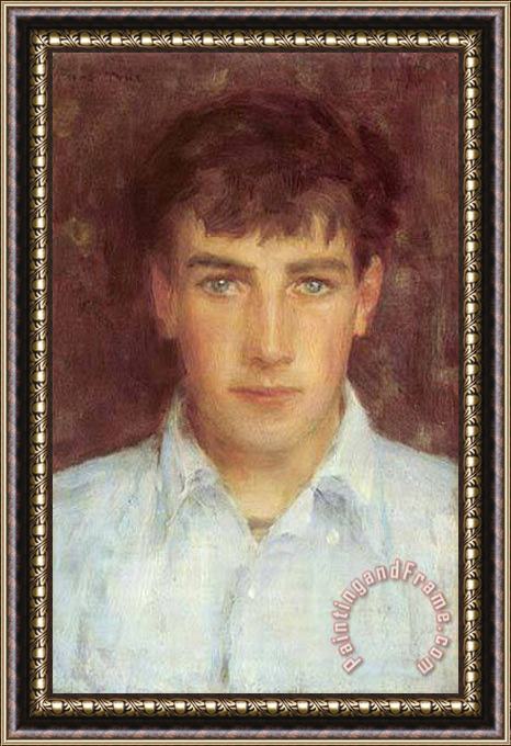 Henry Scott Tuke 1899 Johnny Jackett Framed Painting