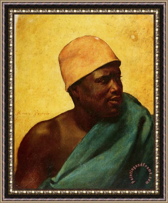 Horace Vernet Young African Boy Framed Print