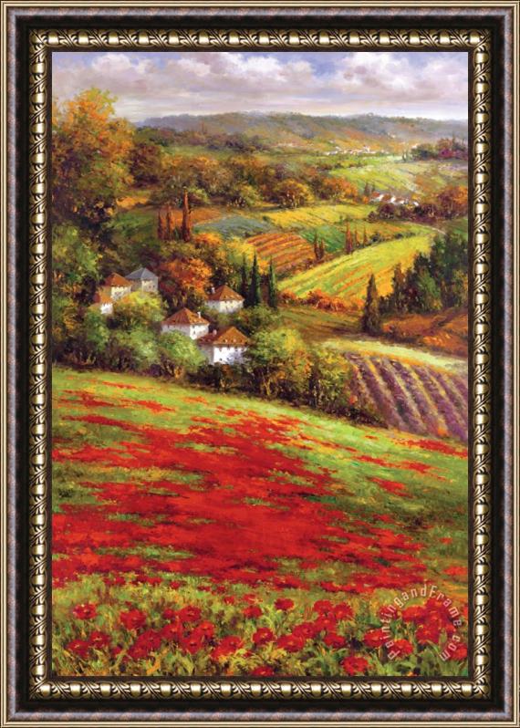 Hulsey Valley View III Framed Painting