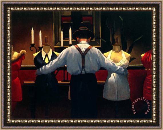 Jack Vettriano A Kind of Loving Framed Painting