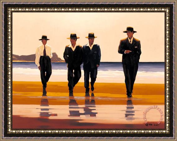 Jack Vettriano The Billy Boys Framed Painting