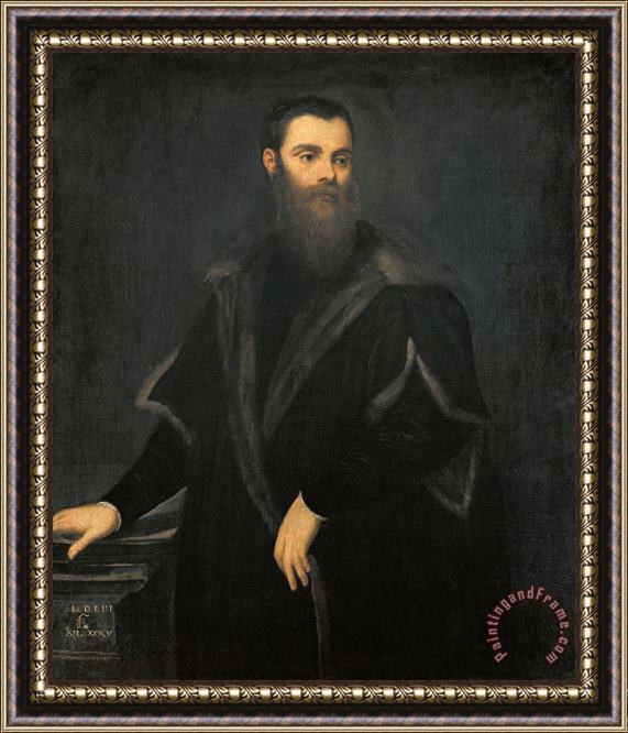 Jacopo Robusti Tintoretto Lorenzo Soranzo Framed Print