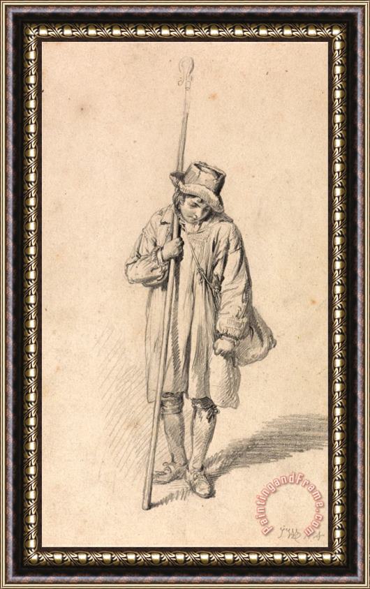 James Ward A Shepherd Boy Framed Print