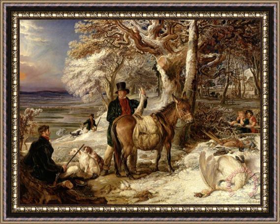 James Ward The Day's Sport Framed Painting