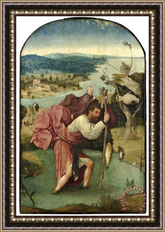 Jheronimus Bosch Saint Christopher Framed Print