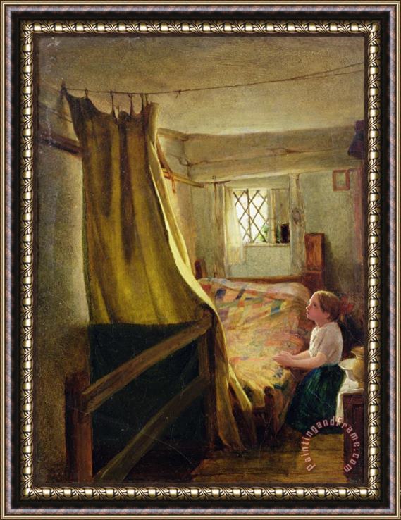 John-Bagnold Burgess Evening Prayer Framed Painting