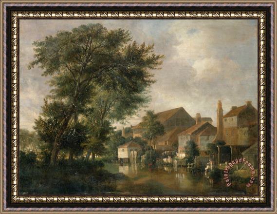 John Crome The River Wensum, Norwich Framed Painting