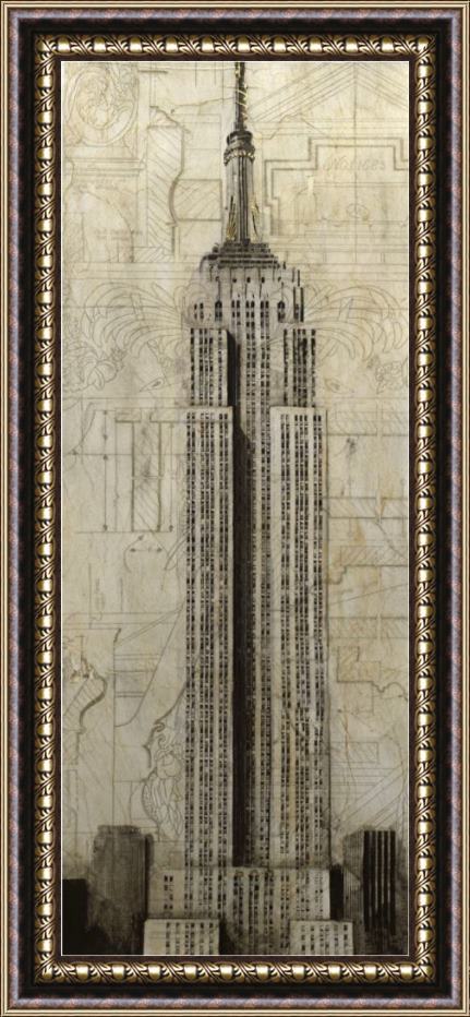 John Douglas Empire State Framed Print