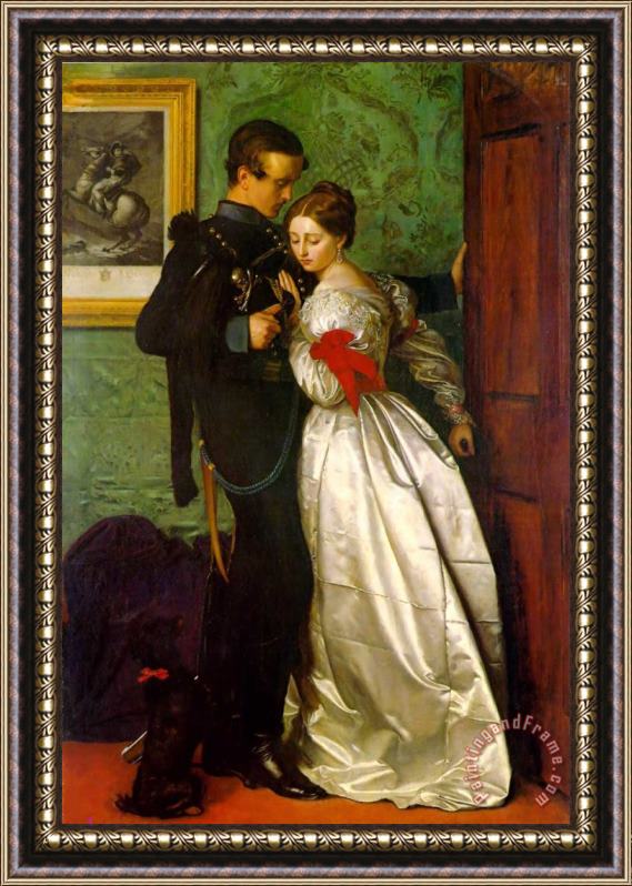 John Everett Millais The Black Brunswicker Framed Painting