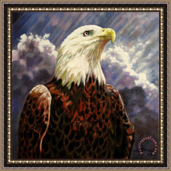 John Lautermilch God Bless America Framed Painting