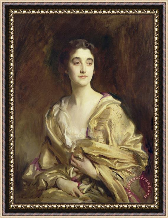 John Singer Sargent Portrait of Sybil, Countess Rocksavage, Later Marchioness of Cholmondeley Framed Print
