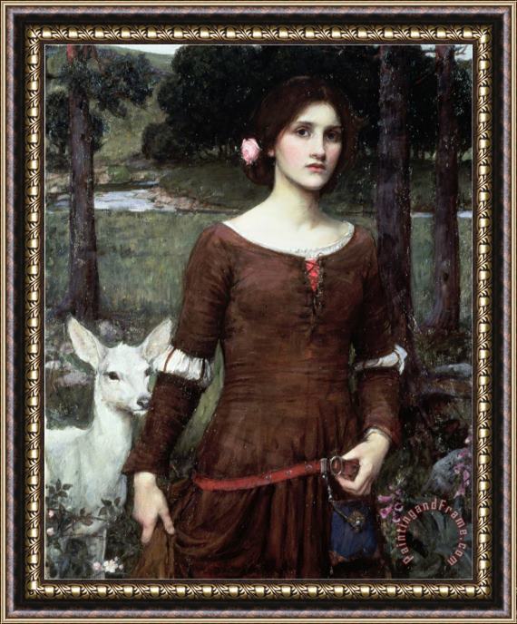 John William Waterhouse The Lady Clare 1900 Framed Painting