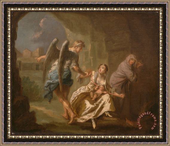 Joseph Highmore The Angel of Mercy Framed Painting
