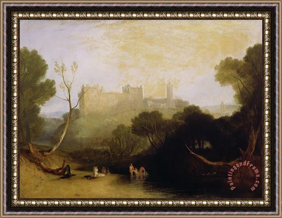 Joseph Mallord William Turner Linlithgow Palace Framed Painting