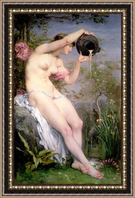 Joseph Victor Ranvier The Source Framed Painting